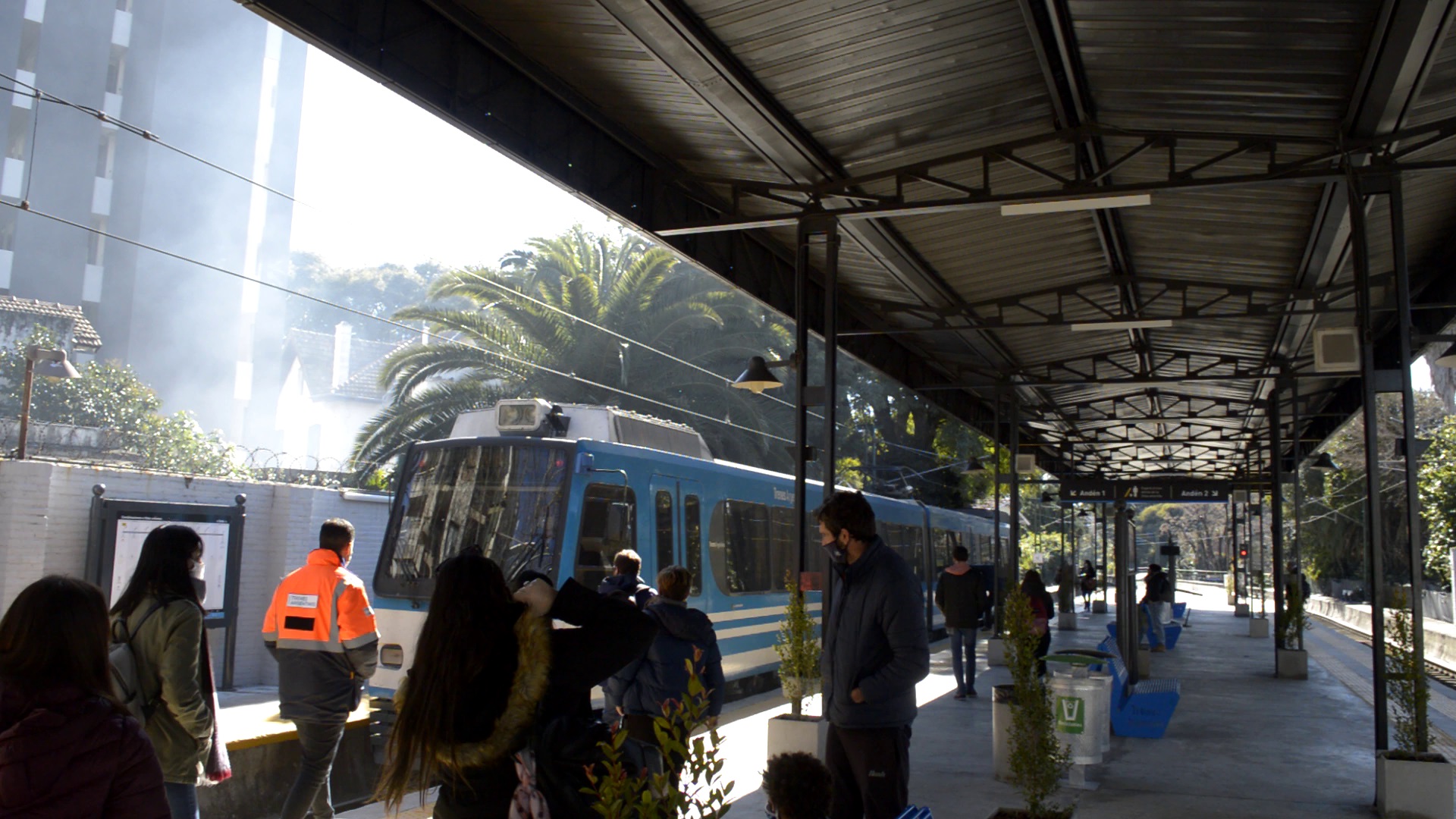 Récord de pasajeros en el Tren de la Costa