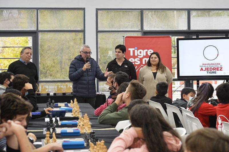 Tigre ya tiene su Escuela Municipal de Ajedrez