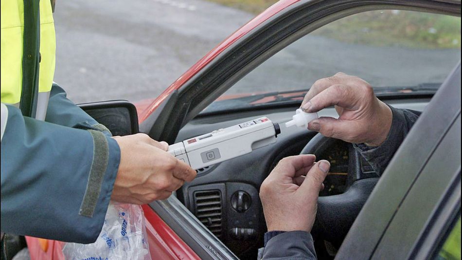 Hay casi 1500 licencias de conducir inhabilitadas en Provincia por alcoholemia positiva