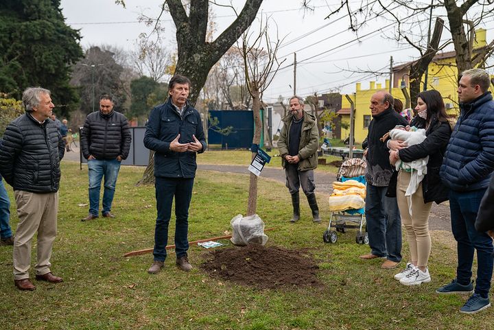 San Isidro: plantan un árbol por cada bebé nacido en el Hospital Materno Infantil