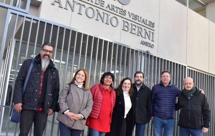 San Martín avanza en la construcción del nuevo edificio de la Escuela de Artes Visuales Antonio Berni