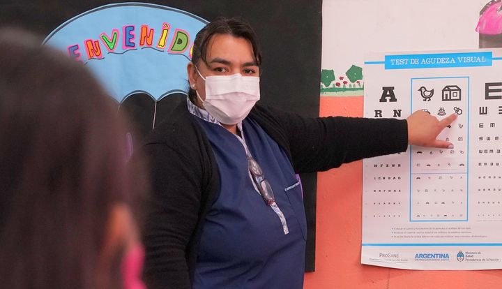 San Martín recorre las escuelas primarias con operativos integrales de salud