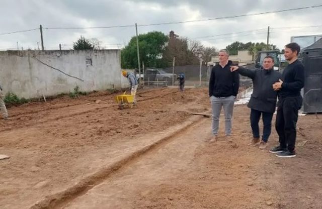 Navarro: Diz recorrió obras en ejecución