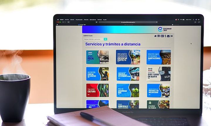 Escobar 360°: la plataforma digital del Municipio ya tiene 65 mil usuarios y gestionó más de 140 mil trámites