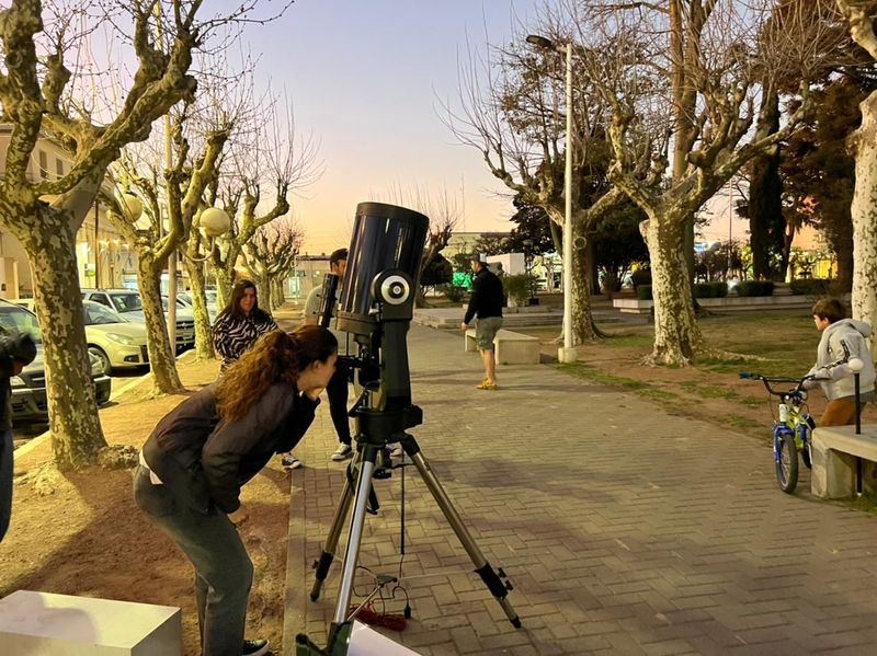 Navarro vivió otra jornada de astro turismo