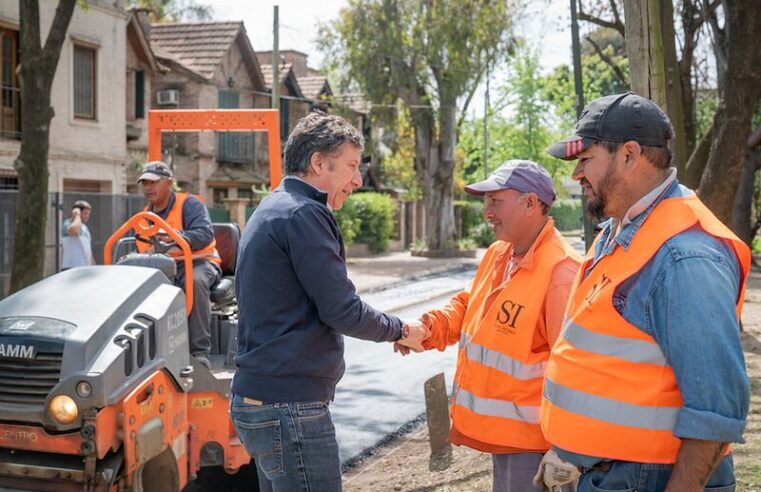 Posse recorrió obras en La Horqueta   