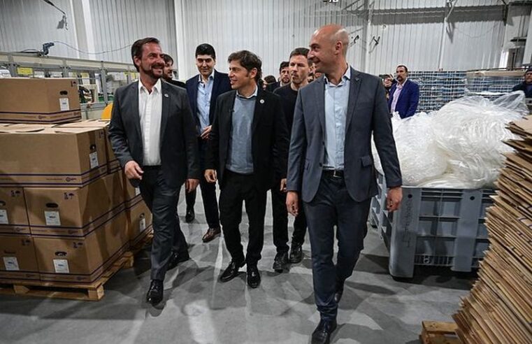 Sujarchuk y Kicillof encabezaron mesa de trabajo para fortalecer la industria escobarense 