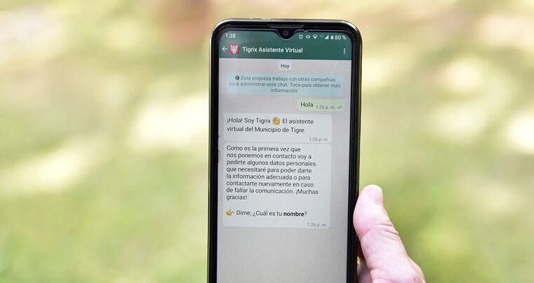 Cómo funciona Tigrix, el asistente virtual vía Whatsapp del Municipio de Tigre