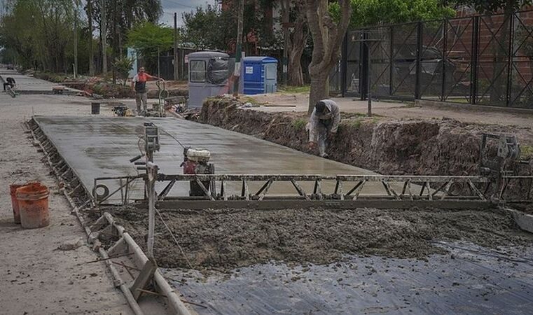 Escobar alcanza un récord en cantidad de obras licitadas en 2022