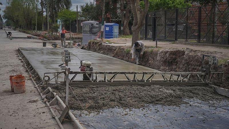 Escobar alcanza un récord en cantidad de obras licitadas en 2022