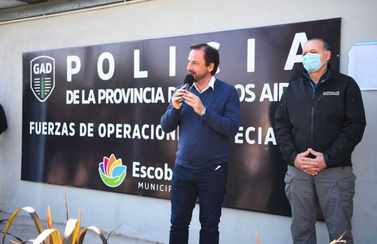 Sujarchuk gestionó ante Provincia la llegada de fuerzas especiales de la policía bonaerense a Escobar