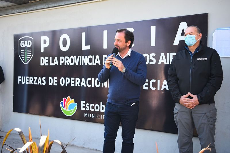 Sujarchuk gestionó ante Provincia la llegada de fuerzas especiales de la policía bonaerense a Escobar