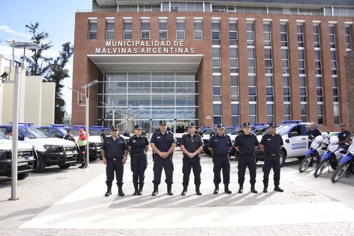 Presentaron nuevas patrullas para fortalecer la seguridad en Malvinas Argentinas