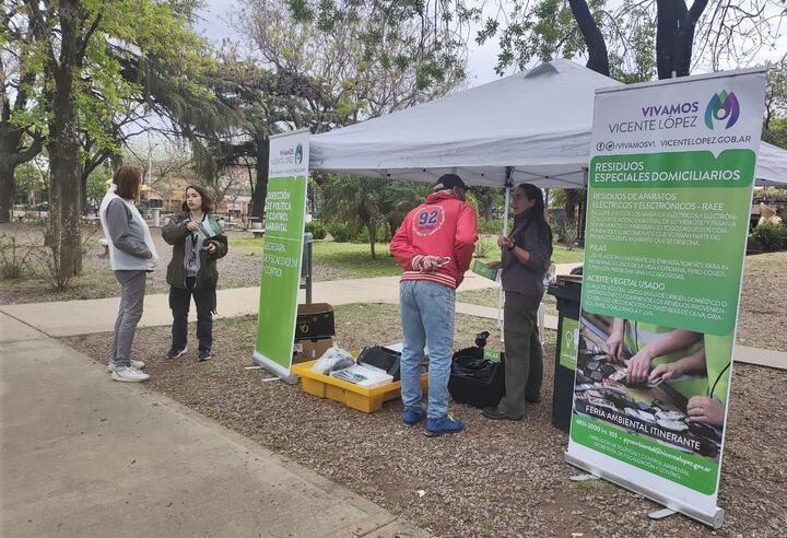 Vicente López: cómo reciclar residuos electrónicos