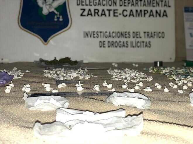 Seguridad: Escobar sigue mejorando sus índices en la lucha contra la venta ilegal de drogas