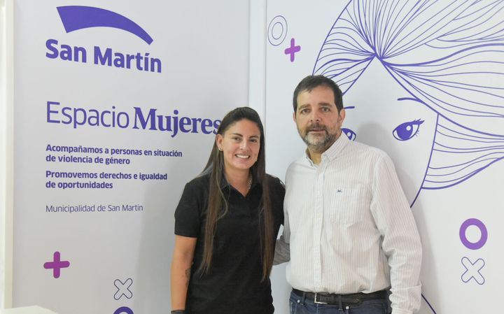 Moreira y Mazzina visitaron dispositivos locales de asistencia integral ante situaciones de violencia de género