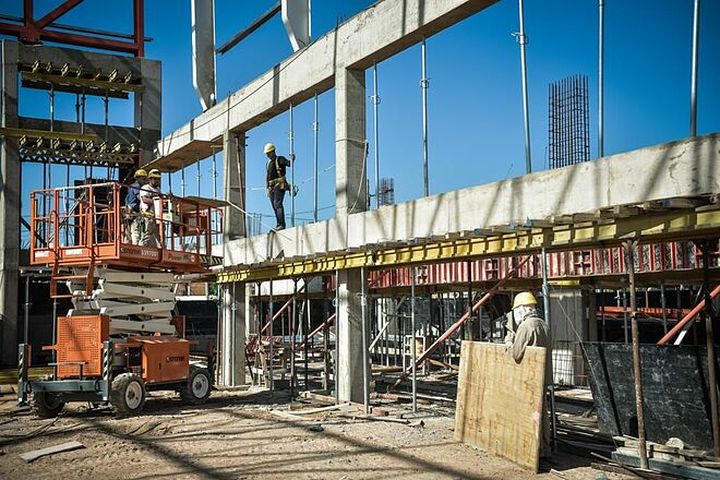 Avanza la obra del microestadio de Maquinista Savio