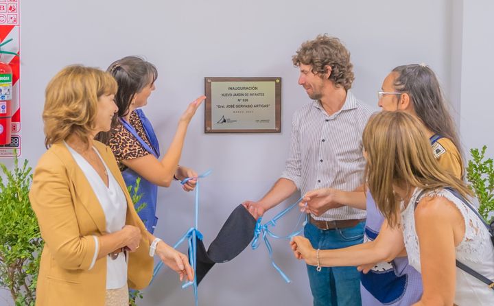 Andreotti inauguró el nuevo Jardín N°926 “José Gervasio Artigas”