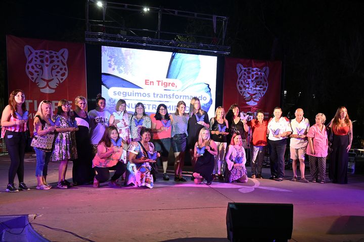 Con la mujer como protagonista, Tigre distinguió la labor y el compromiso social y profesional de vecinas del distrito