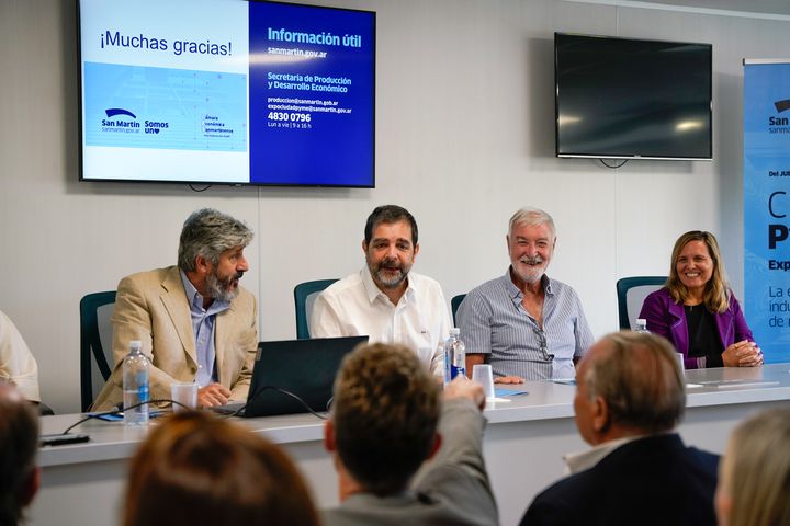 Moreira presentó la Expo Ciudad PyME 2023