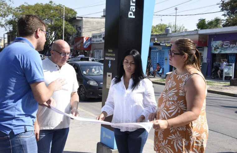 Correa visitó un nuevo punto de “Paradas Seguras” en la ciudad de Ing. Pablo Nogués 