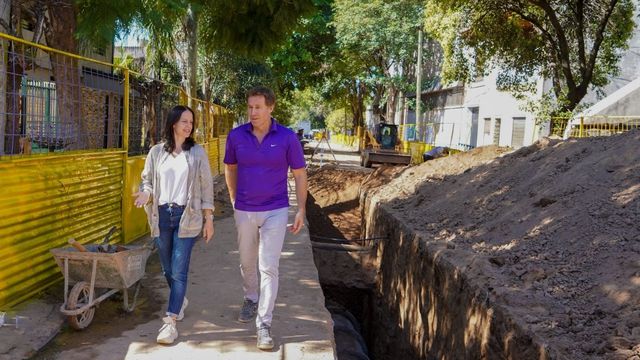 Vicente López continúa avanzando con el Plan de Obras para prevenir inundaciones