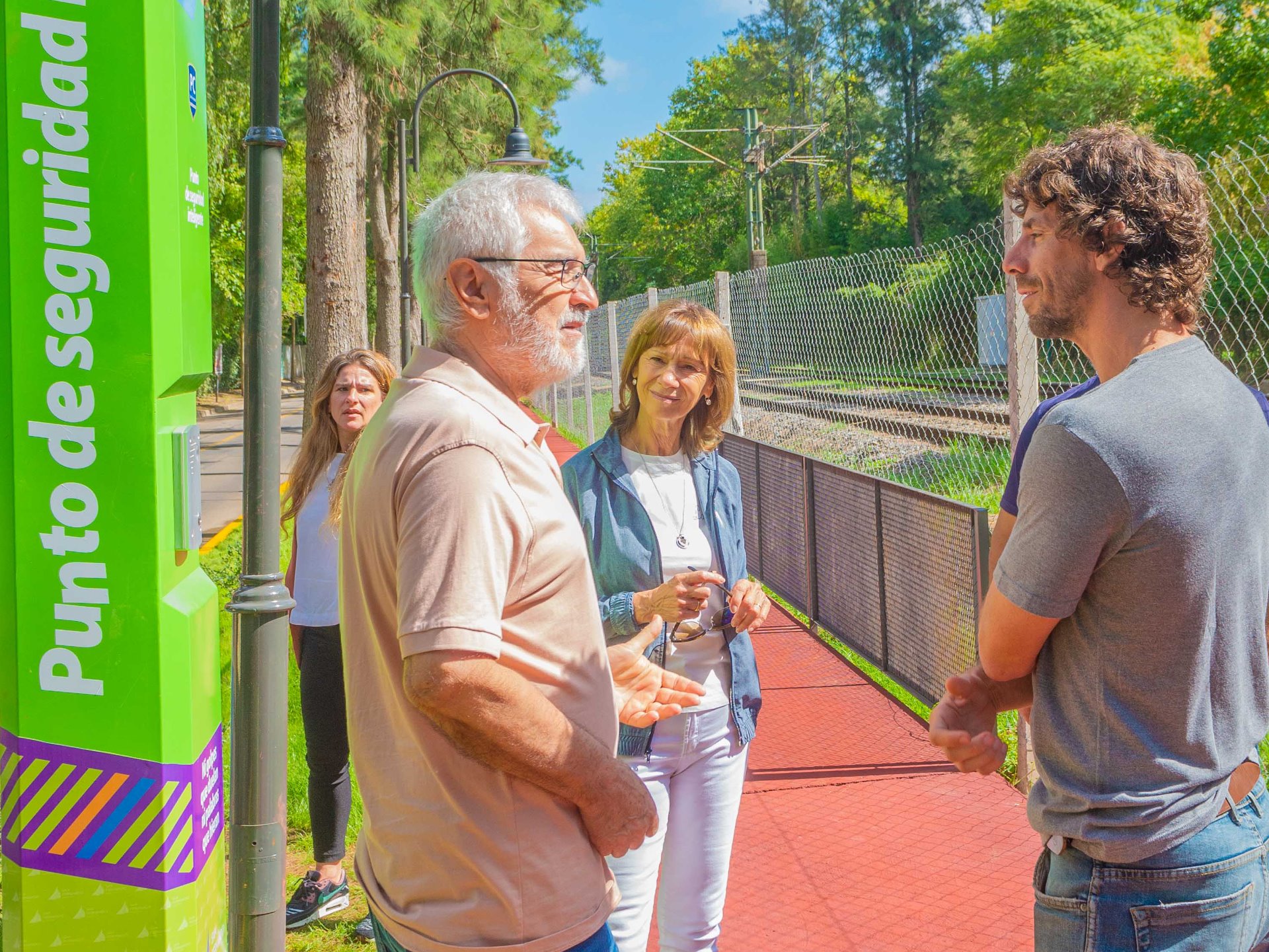 Se inauguró la ampliación del Paseo Arias en San Fernando, con 1.200 metros de espacio verde