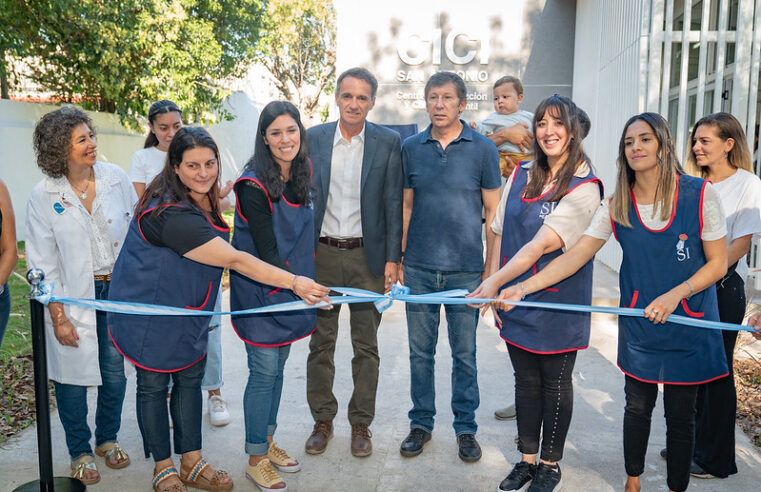 San Isidro: se inauguró un Centro de Integración y Cuidados Infantiles en Beccar