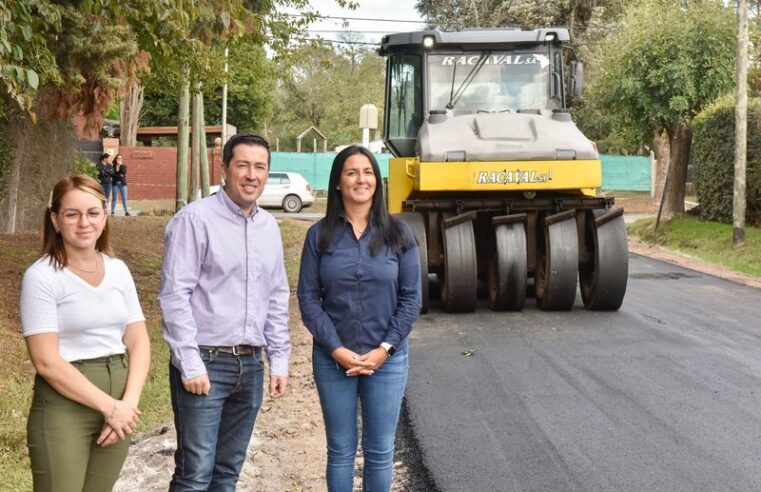 Correa y Nardini supervisaron obras en Tortuguitas 