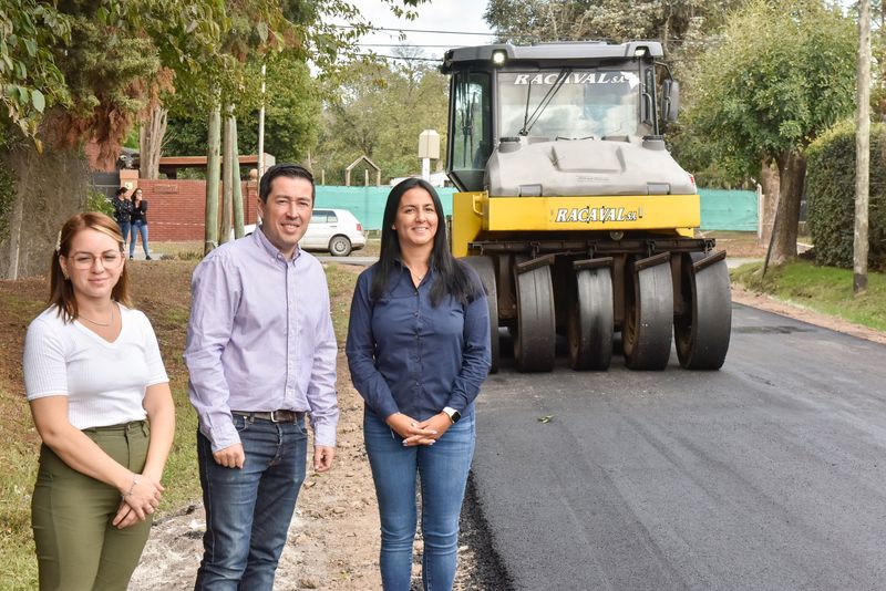 Correa y Nardini supervisaron obras en Tortuguitas 