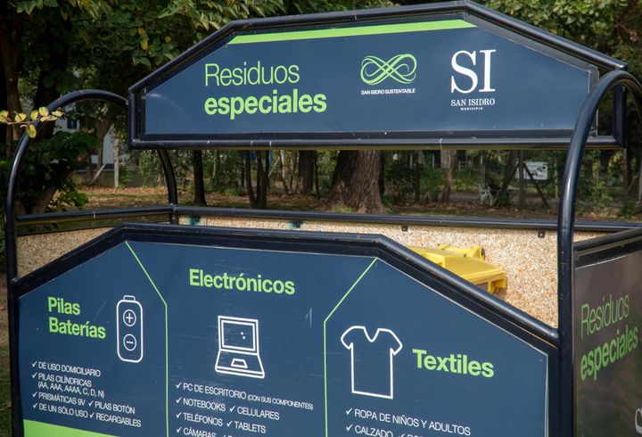 San Isidro: el Municipio suma estaciones de residuos especiales