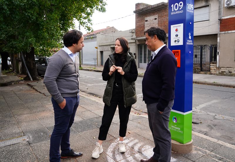 Vicente López sumó nuevos Puntos Seguros y llegarán a los 170