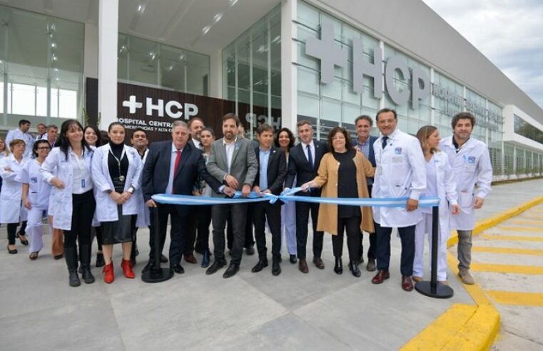 Kicillof y Achaval inauguraron el Hospital Central de Pilar