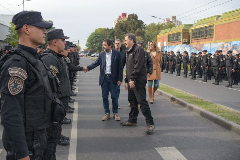 San Martín sumó 300 efectivos policiales y 18 vehículos para reforzar la seguridad 