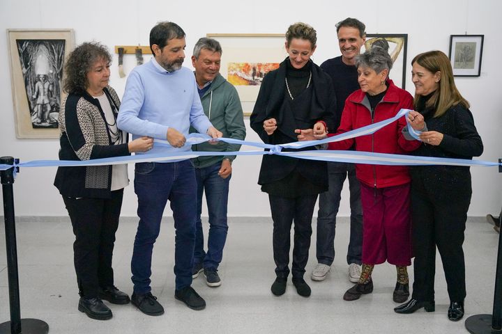 Moreira y Katopodis inauguraron el Espacio Cultural Municipal Ballester