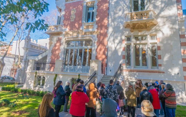 El Palacio Belgrano-Otamendi restaurado abrió sus puertas con visitas guiadas