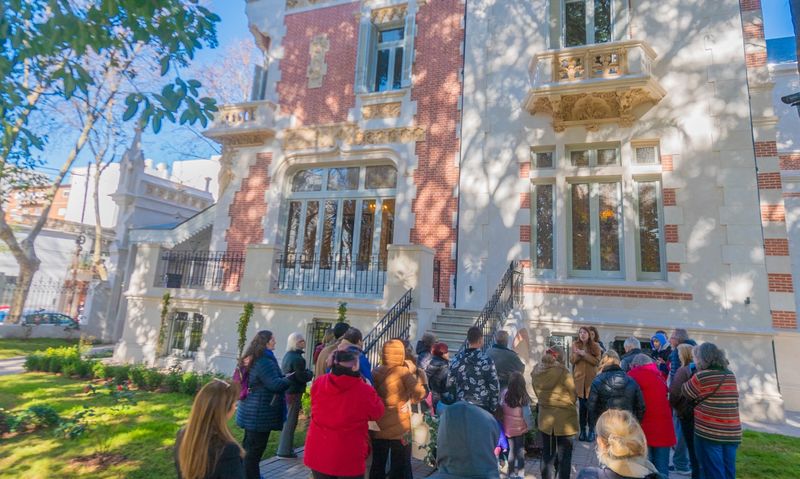El Palacio Belgrano-Otamendi restaurado abrió sus puertas con visitas guiadas