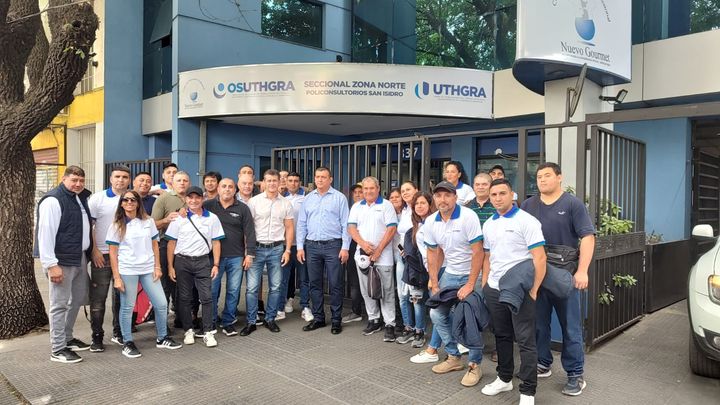 Gastronómicos de zona norte mostraron su apoyo a la candidatura de Julio Zamora en Tigre