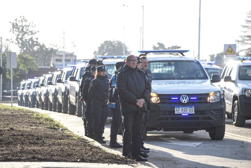 Se sumaron 20 nuevos móviles policiales para patrullaje en Malvinas Argentinas 