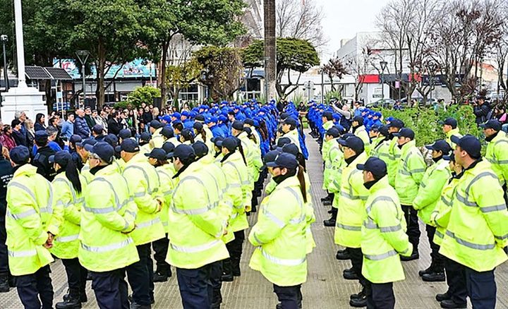 Escobar sumó 100 nuevos Preventores y alcanzó un récord histórico de presencia en las calles