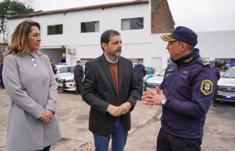 San Martín incorporó 10 nuevos patrulleros para las 10 comisarías 