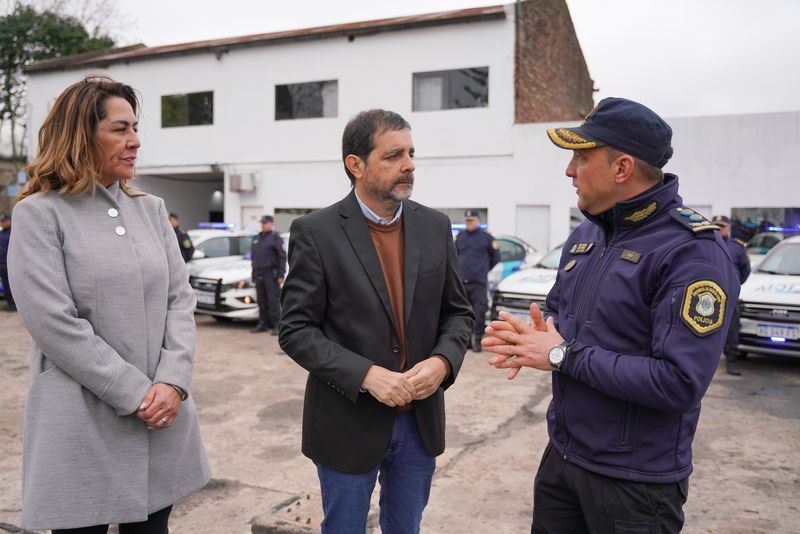 San Martín incorporó 10 nuevos patrulleros para las 10 comisarías 