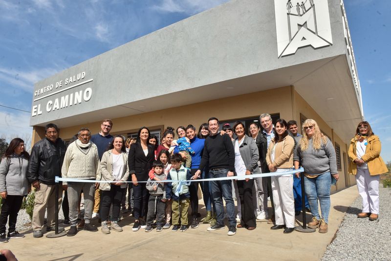  Nardini y Correa inauguraron el Centro de Salud “El Camino”