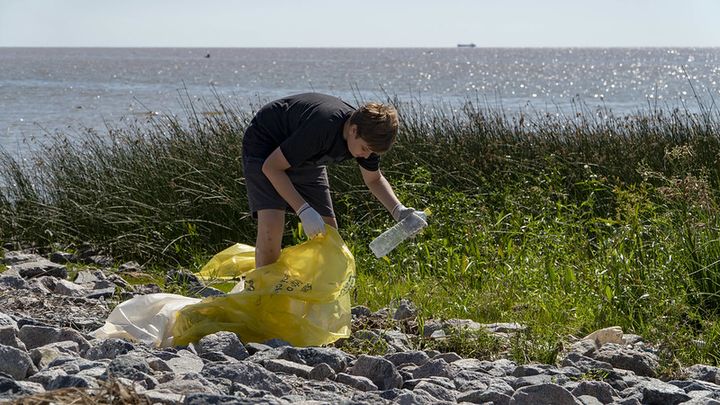 San Isidro: más de 120 estudiantes limpiaron la costa para generar conciencia ambiental