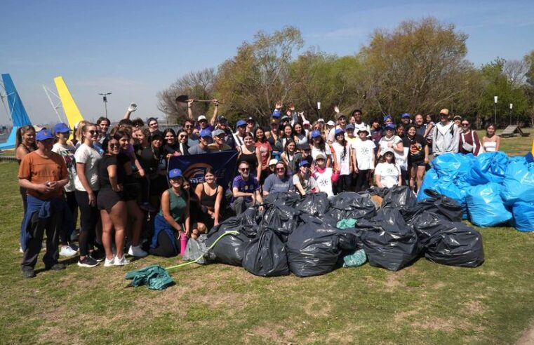 Naturgy realizó acción en Vicente López por el Día Mundial de la Limpieza