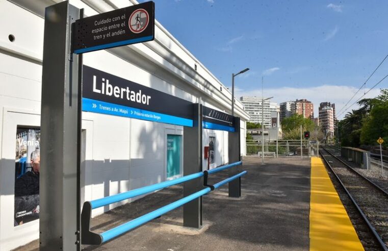 El Tren de la Costa renovó la Estación Libertador