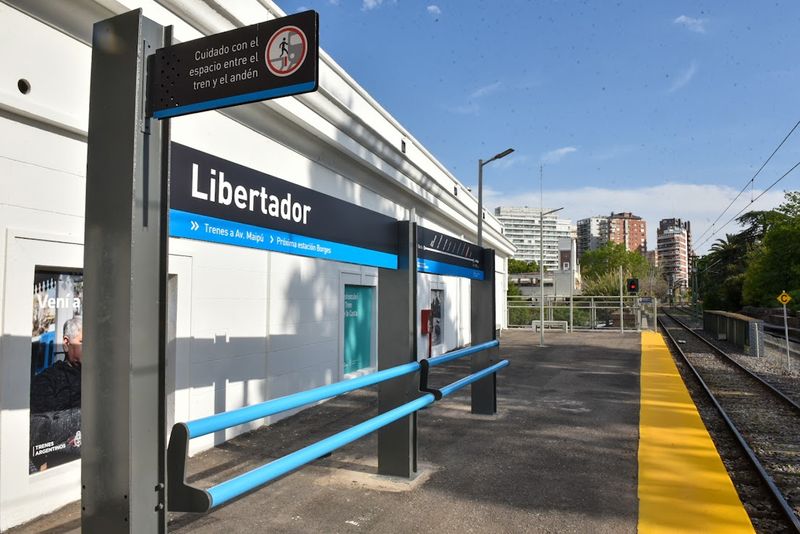El Tren de la Costa renovó la Estación Libertador