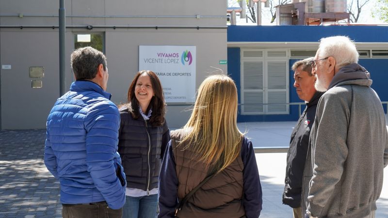 Ya funciona el renovado Campo de Deportes N°1 en Vicente López