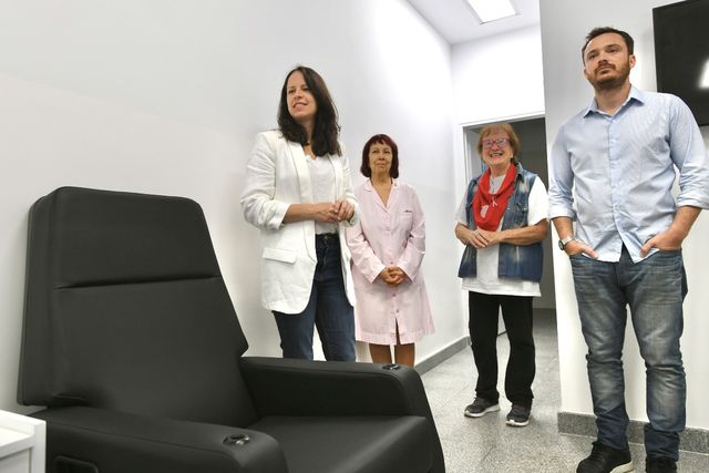Vicente López inauguró un nuevo Hospital de Día para pacientes oncológicos