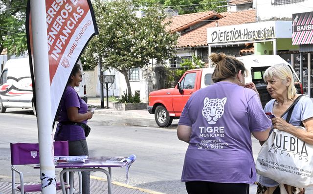 Tigre despliega una consejería itinerante con el fin de prevenir y asistir la violencia por razones de género